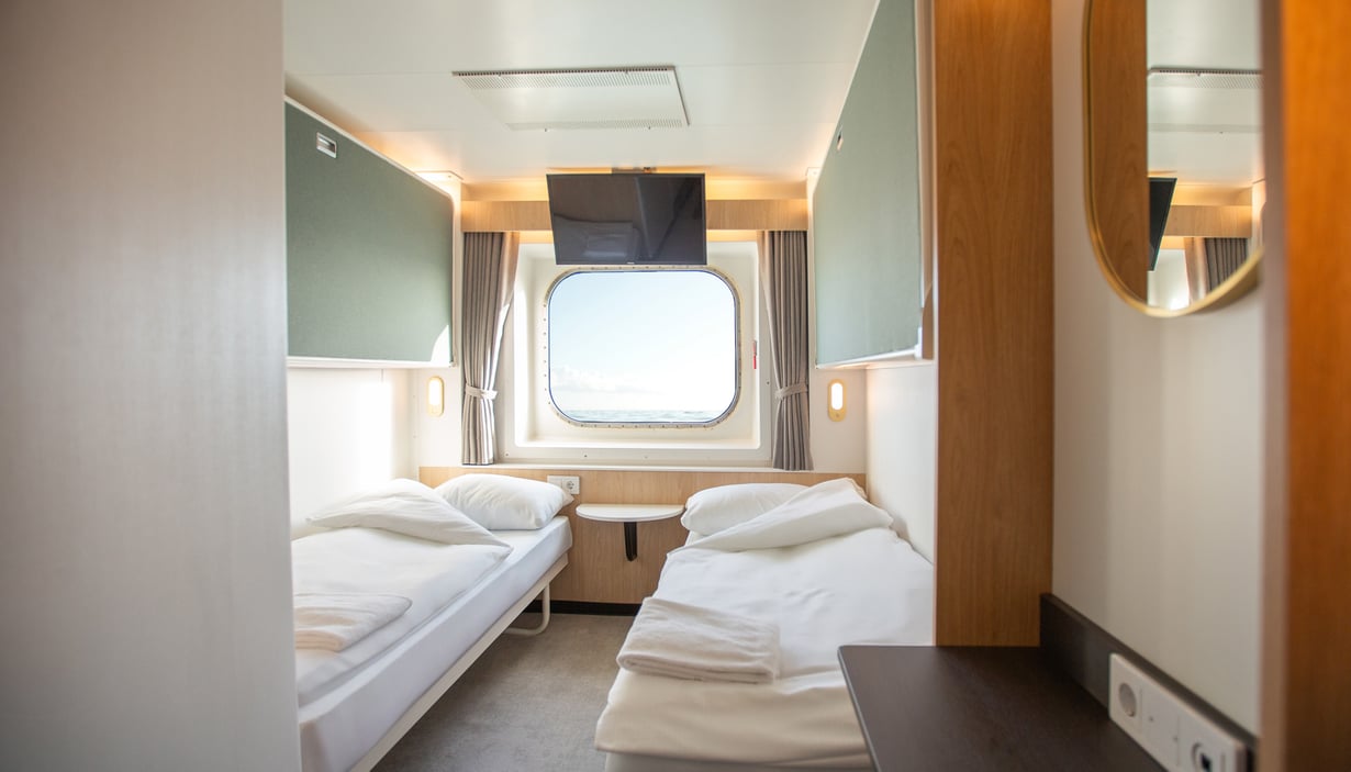 Standard cabin with seaview