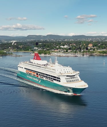 Nordic Pearl in the Oslofjord