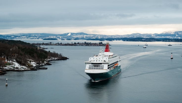 Nordic Pearl at sea