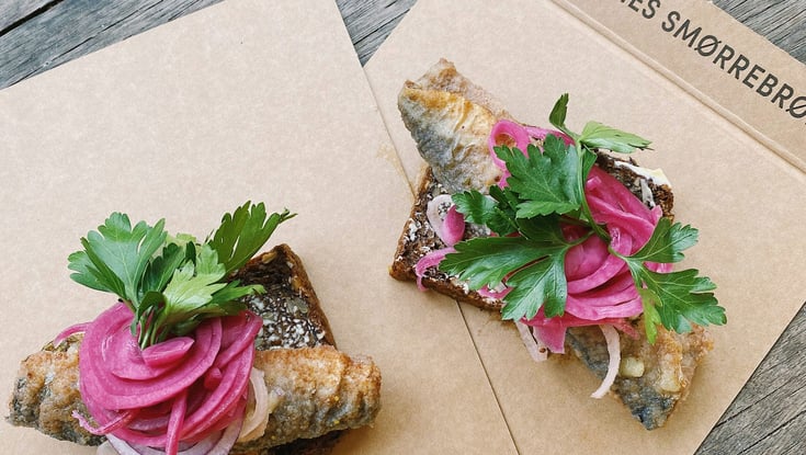 Danish smørrebrød