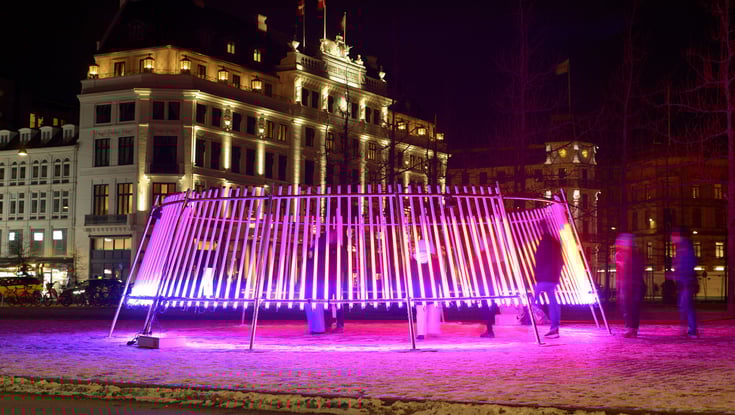 The light festival in Copenhagen