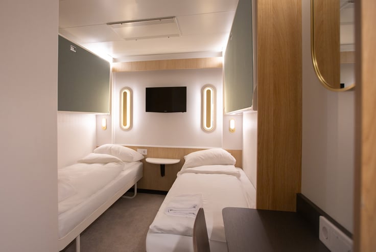 Standard inside cabin 