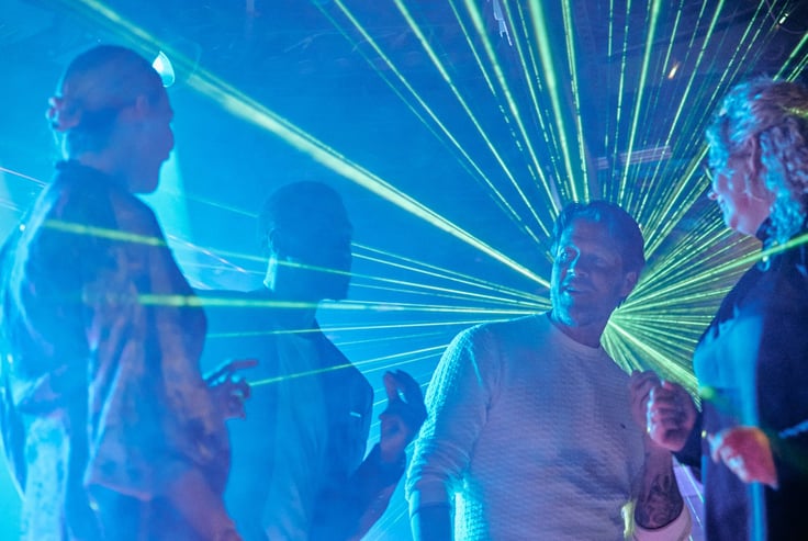 People dancing in Club Liva