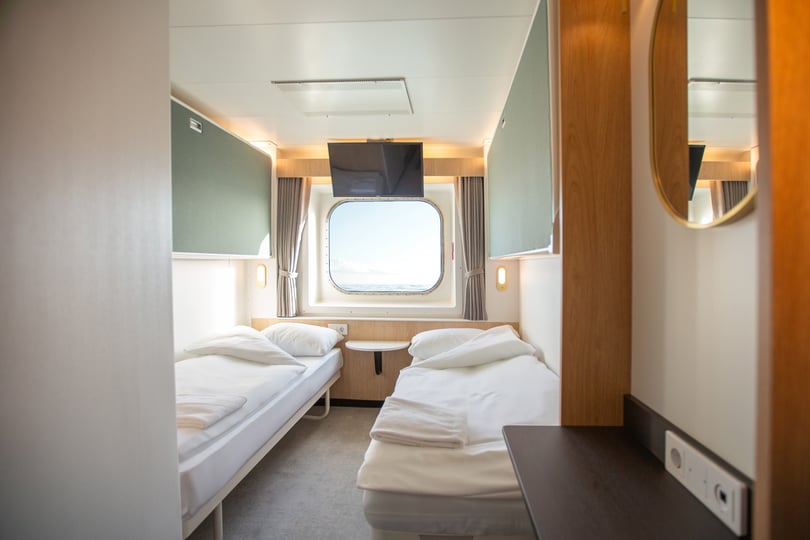 Standard cabin with seaview